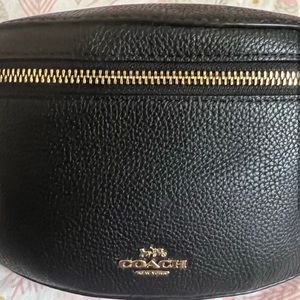 Coach Belt Bag. Black. Excellent condition. Only worn a few times.